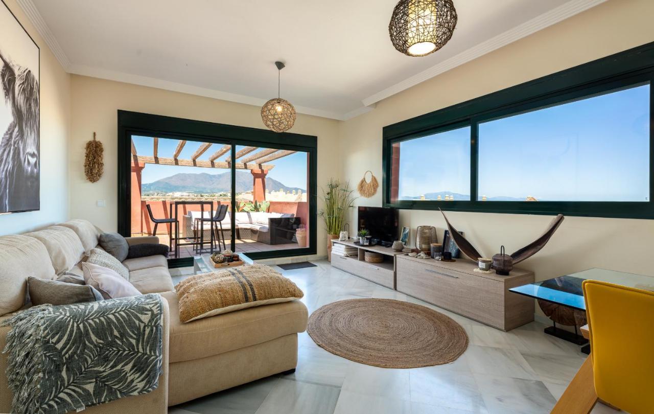 Colinas El Hacho 2320 Sea View Apartment Manilva Ngoại thất bức ảnh